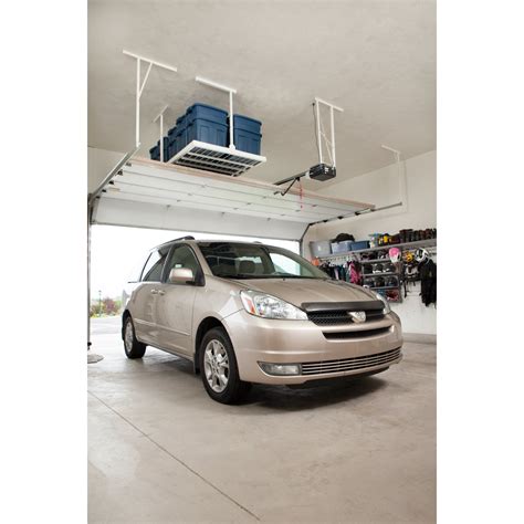 Monkey Bar Ceiling Mounted Overhead Garage Storage System Rack