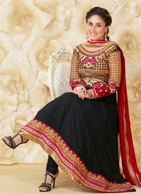 Kareena Kapoor Sequins Enhanced Salwar Suit