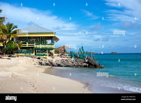 Ojs Bar And Restaurant On Turners Beach Crab Hill Bay Antigua