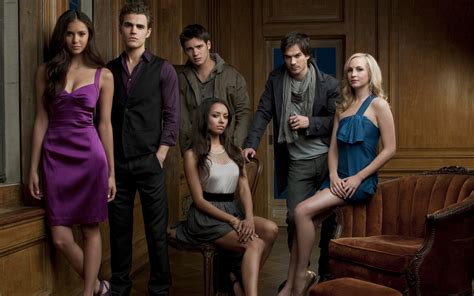 Tvd Cast The Vampire Diaries Actors Wallpaper 16095221 Fanpop