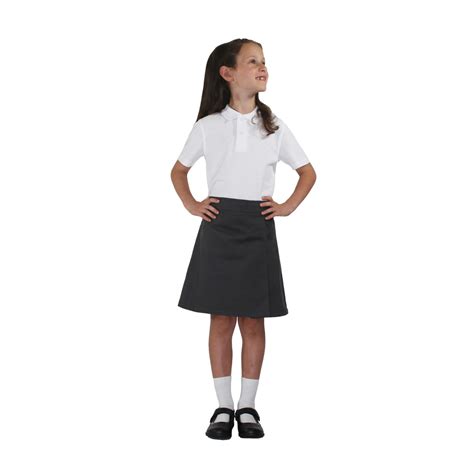 Organic School Uniform Grey Skort