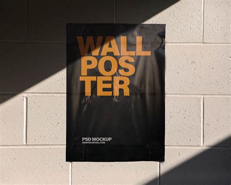 Wall Poster Free Mockups Free Mockup World