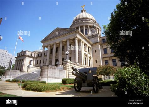 State Capitol Building Jackson Mississippi Stock Photo Alamy