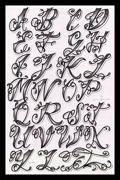 Chicano Graffiti Letters Bubble Letters From Gangsters Chicano Lettering Alphabet For