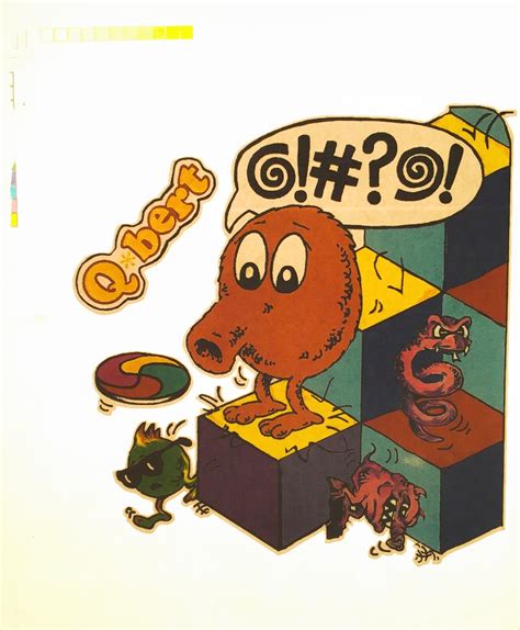 Atari 2600 Vcs Qbert Scans Dump Download Screenshots Ads Videos