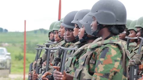 Nigerian Army Women Corps Begin Field Training Exercise Aug