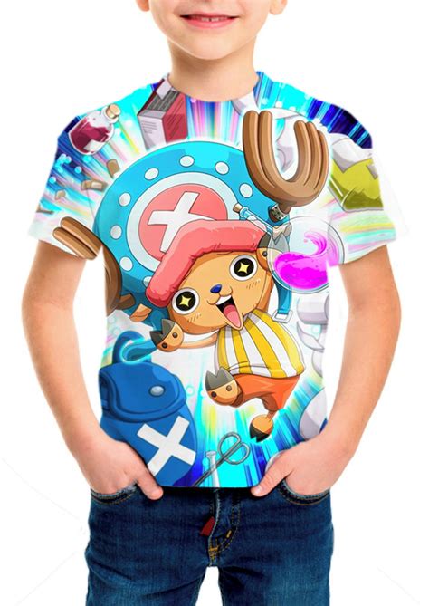 Camiseta Infantil T One Piece Chopper 02 Elo7