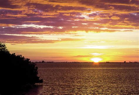 Sunrise Over Tampa Bay Photograph By Maryann Miller Pixels