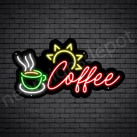 Coffee Neon Sign Take Coffee Neon Signs Depot