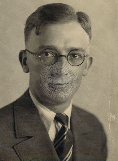 Portrait Of I A Clayton Jr Elected December 14 1927 University