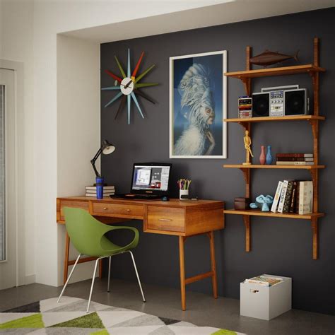 Mid century modern(ish) office space. : blender