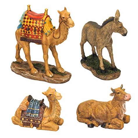 Set Of 4 Christmas Nativity Animals Set 14 Inch Scale Buy Online In