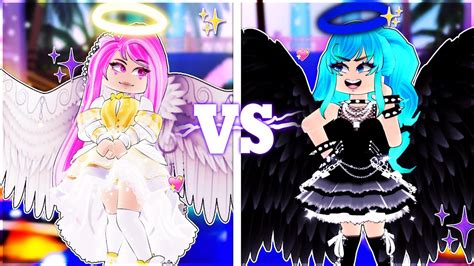 Light Fairy And Dark Fairy Compete In The Summer Pageant In Royale High