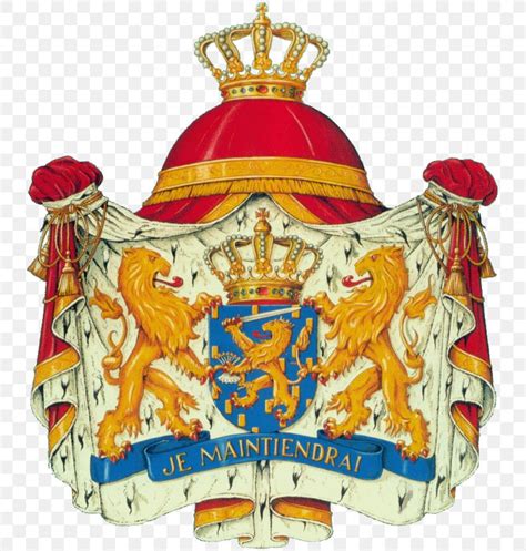 coat of arms of the netherlands united kingdom of the netherlands crest png 737x861px