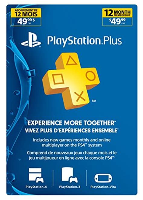 See and discover other items: Sony Computer Entertainment PS Plus 12 Month Subscription Card - Live - 12-Month PlayStation ...