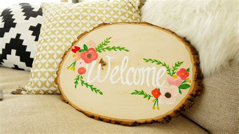 Handpainted Welcome Wood Sign Harvesting Love Events