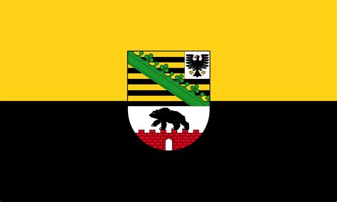 Flag Of Saxony Anhalt State Flags Web