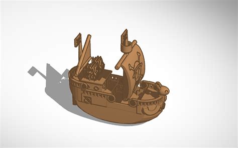 3d Design One Piece Sunny Tinkercad