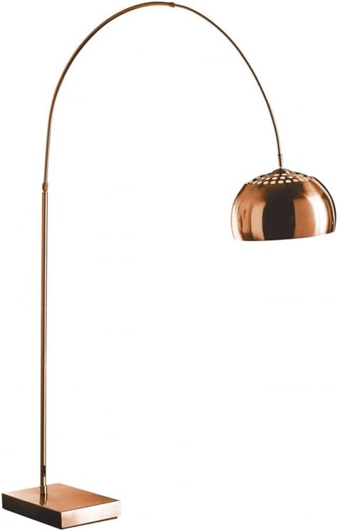 Arched Copper Floor Standing Lamp Uk Lighting