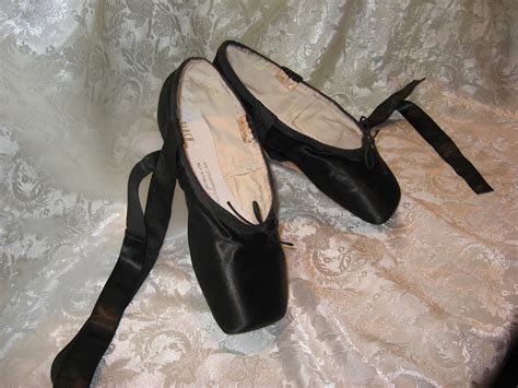 Dear Ones Healing Ministry Beautiful Black Ballet Pointe Shoes By
