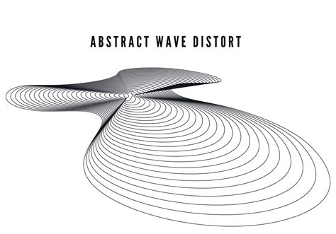 Abstract Motion Line Background Design Element Of Lines Distortion