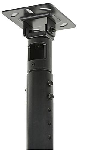 Height adjustable tv ceiling mount with 360 degree rotation. Vaulted Ceiling TV Mount | Heavy Duty Setting System for ...