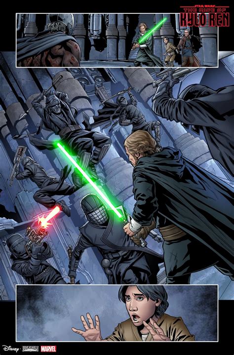 The last jedi, rey is not of skywalker blood, but of course j.j. New Preview For 'Star Wars: Rise of Kylo Ren' Comic - Star ...