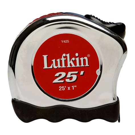 Lufkin 25 Ft Tape Measure With Chrome Case The Home Depot Canada