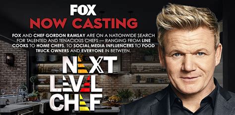casting amazing chefs cooks and culinary artists for gordon ramsay s all new show next level
