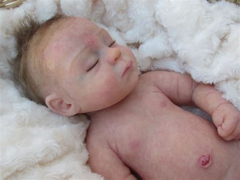 Full Body Silicone Reborn Lifelike Baby Girl Doll Platinum Ecoflex