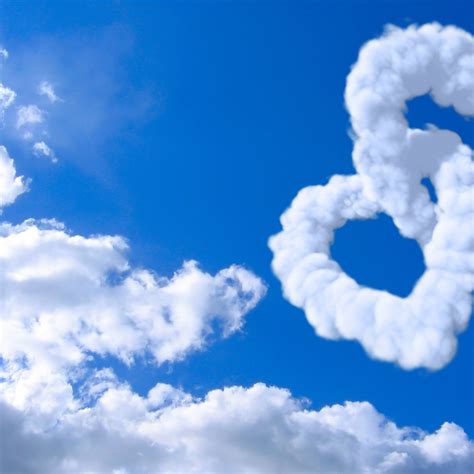 Heart Clouds Wallpapers Wallpaper Cave