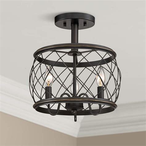 Tiny furniture mission furniture furniture styles bedroom furniture craftsman interior craftsman style craftsman homes craftsman windows western lamps. Quoizel Dury 12 1/2"W Palladian Bronze 3-Light Ceiling ...