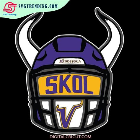 Minnesota Vikings Svg Vikings Logo Svg Nfl Svg Cricut File Clipart