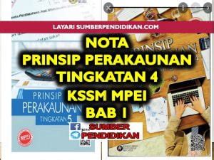 Nota Perakaunan Tingkatan Kssm Bab Pengenalan Kepada Perakaunan Hot Sex Picture