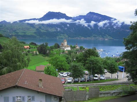 Top World Travel Destinations Spiez Switzerland