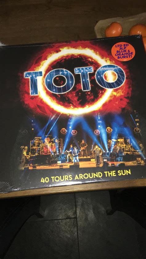 Toto 40 Tours Around The Sun 2019 Blue And Orange Burst Vinyl Discogs
