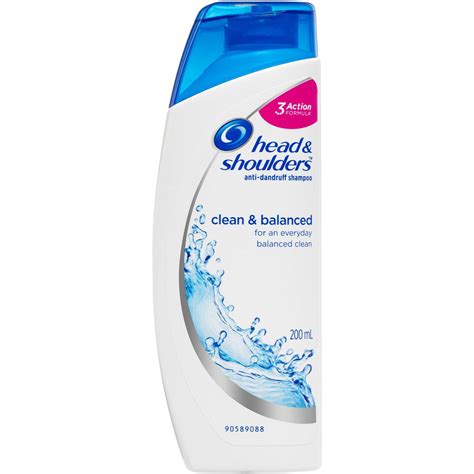 Head And Shoulders Clean And Balanced Anti Dandruff Shampoo 200ml Woolworths