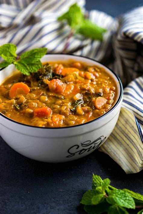 One of my favorite but here we are! Instant Pot Lentil Soup-- the Best You'll Ever Have!