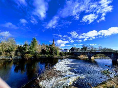 River Ericht At Blairgowrie Fotofling Scotland Flickr