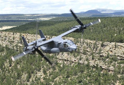 A Cv 22 Osprey On A Training Mission Photograph By High G Productions