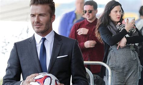David Beckham Will Be Godfather To Dave Gardner And Liv Tylers Baby
