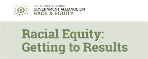 Results For Racial Equity Tool Release Government Alliance On Race