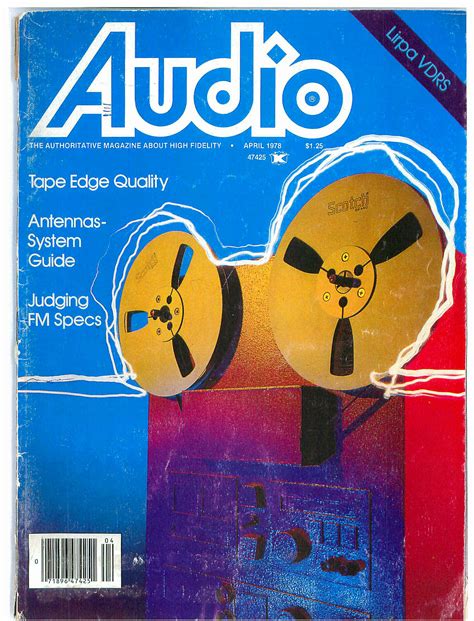 Audio Magazine April 1978 Prof Lirpa Vdrs Full Review — Polk Audio Forum