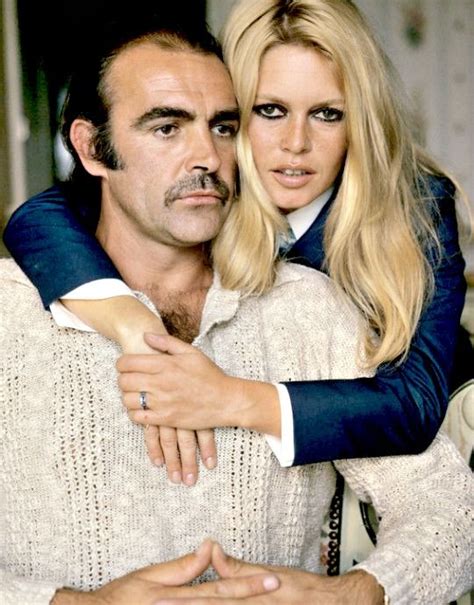 Sean Connery And Brigitte Bardot In 1968 Brigitte Bardot Brigitte