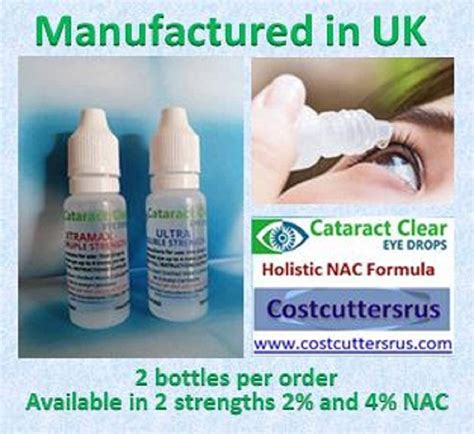 Buy 2 X 10ml 035 Fl Oz Bottles Of Proven Cataract Treating Eye Drops