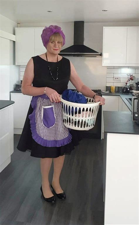 pin on crossdresser housework 3