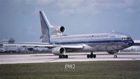 Eastern Airlines L 1011 1 Fleet History 1972 1991 Youtube