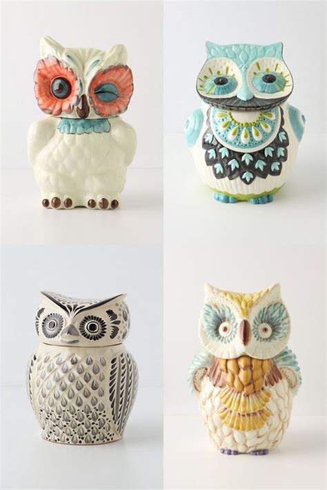 My Owl Barn Anthropologie Owls Ceramic Owl Owl Decor Owl Kitchen Decor