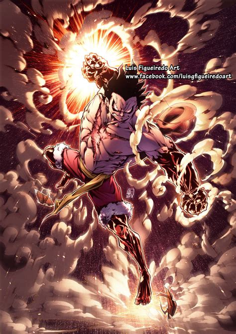 Luffy Gear 4 Snakeman From One Piece By Marvelmania On