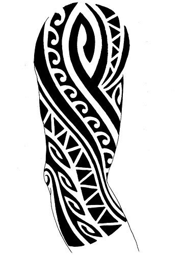 Tattoo Lettering Fonts Template Tribal Arm Tattoos Star